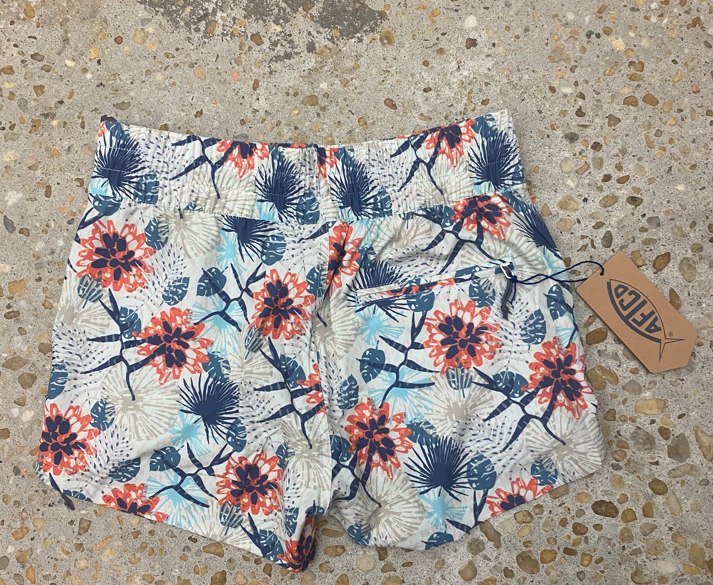 Aftco Womens Strike Shorts Printed - Pelican