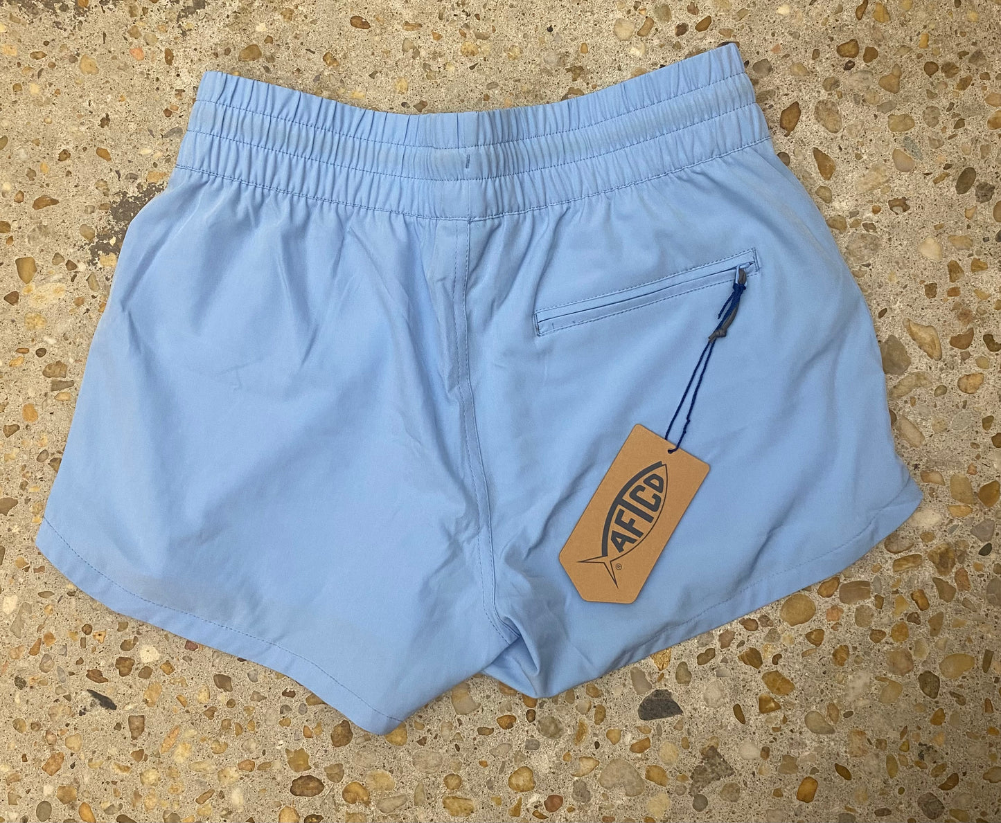 Aftco Womens Strike Shorts - Airy Blue