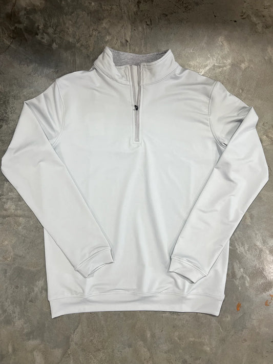 Meripex 1/4 Zip Pullover - Light Grey