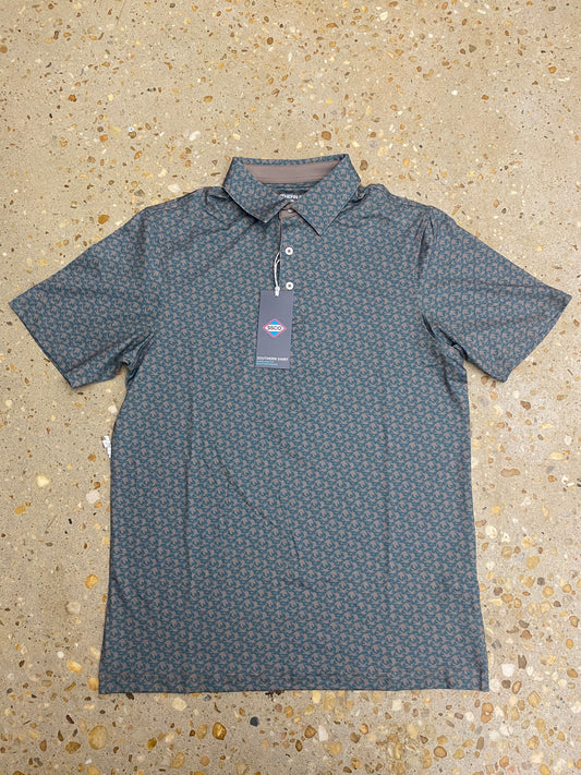 SSCO Party Fowl Printed Polo - Rock Ridge