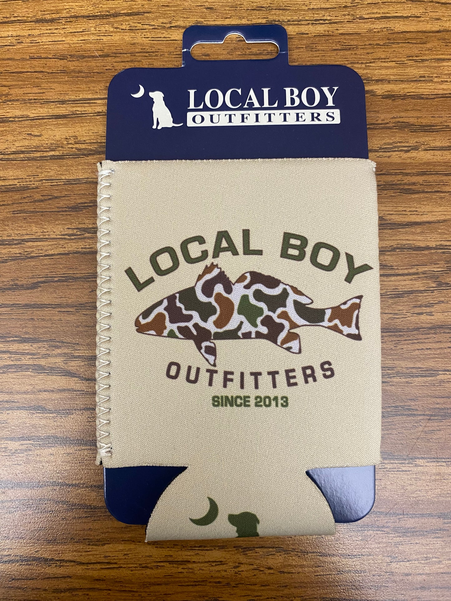 Local Boy Vintage Redfish Koozie