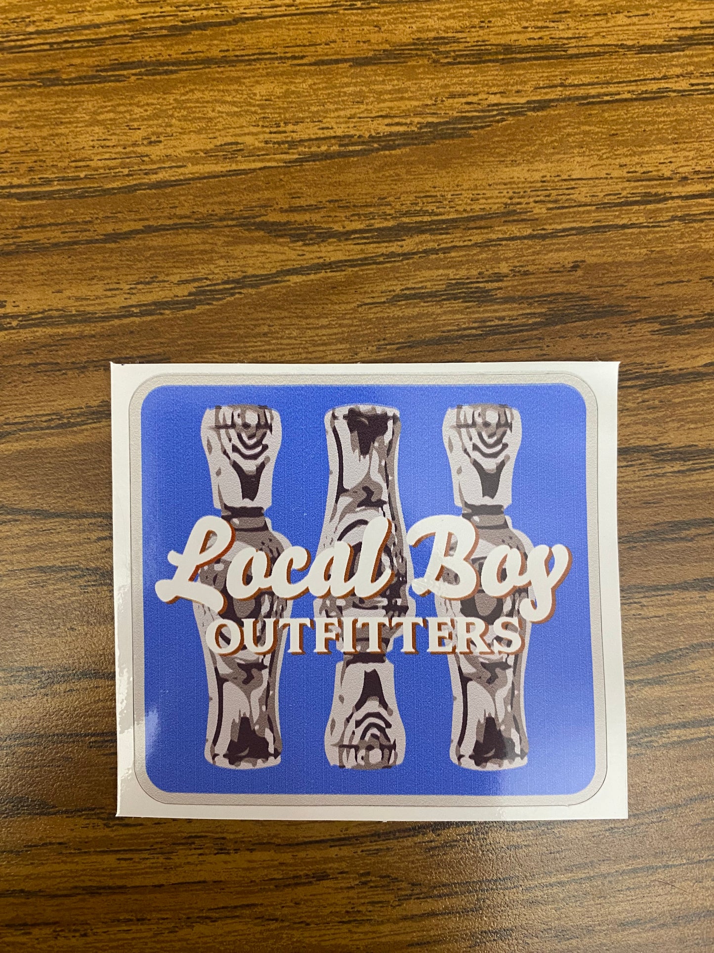 Local Boy Triple Reed Decal