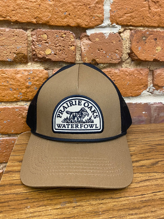 Prairie Oaks Established Trucker Hat - Brown