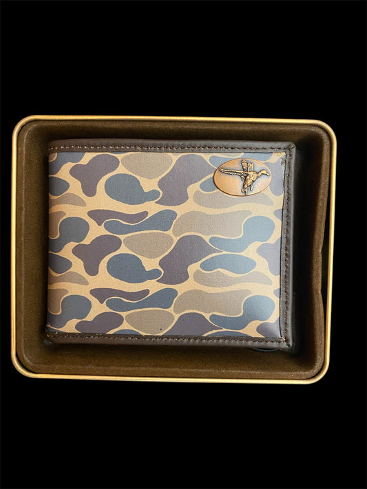 Zep-Pro Old School Camo Bifold Wallet - Mallard