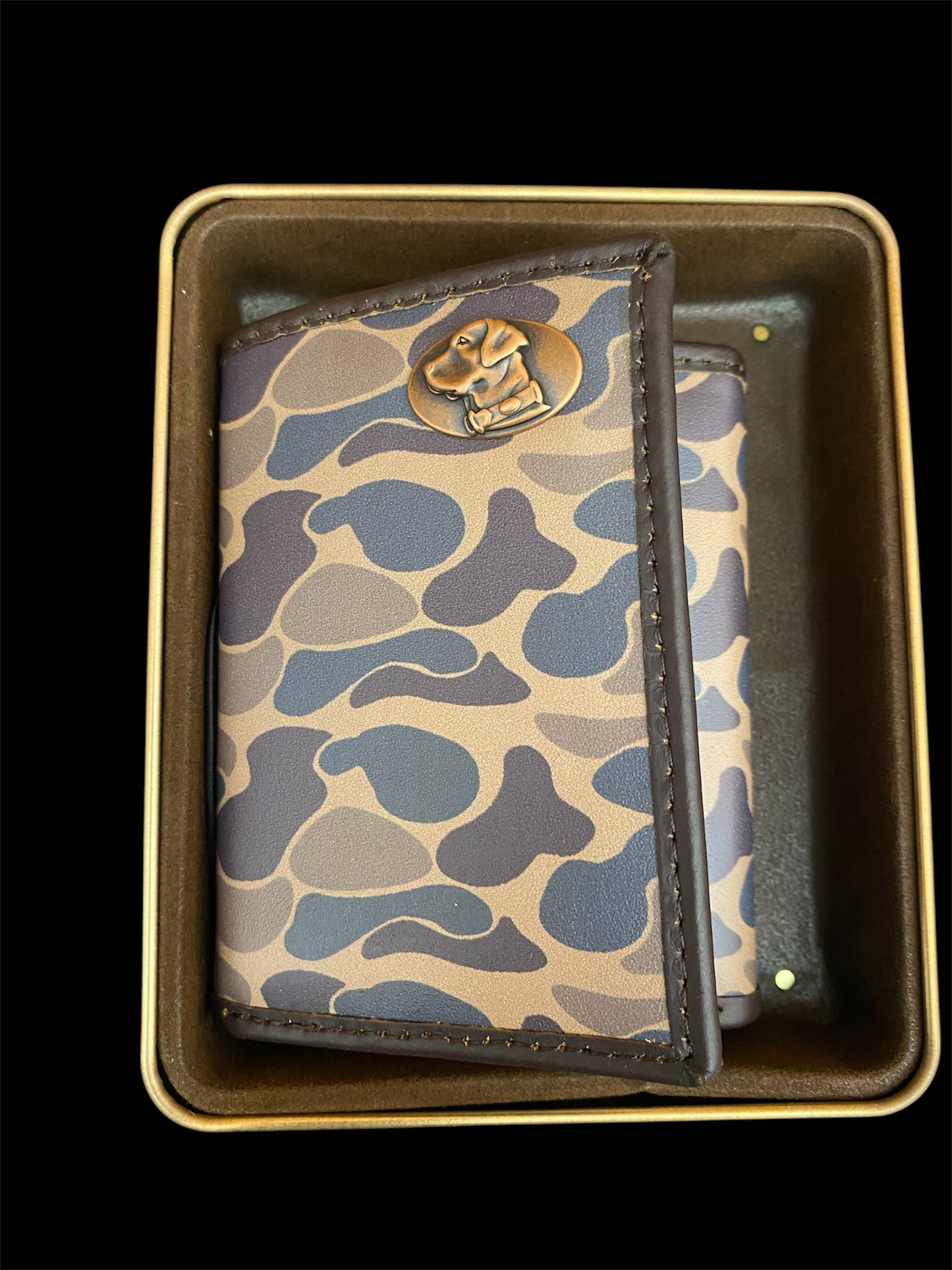 Zep-Pro Old School Camo Trifold Wallet - Lab