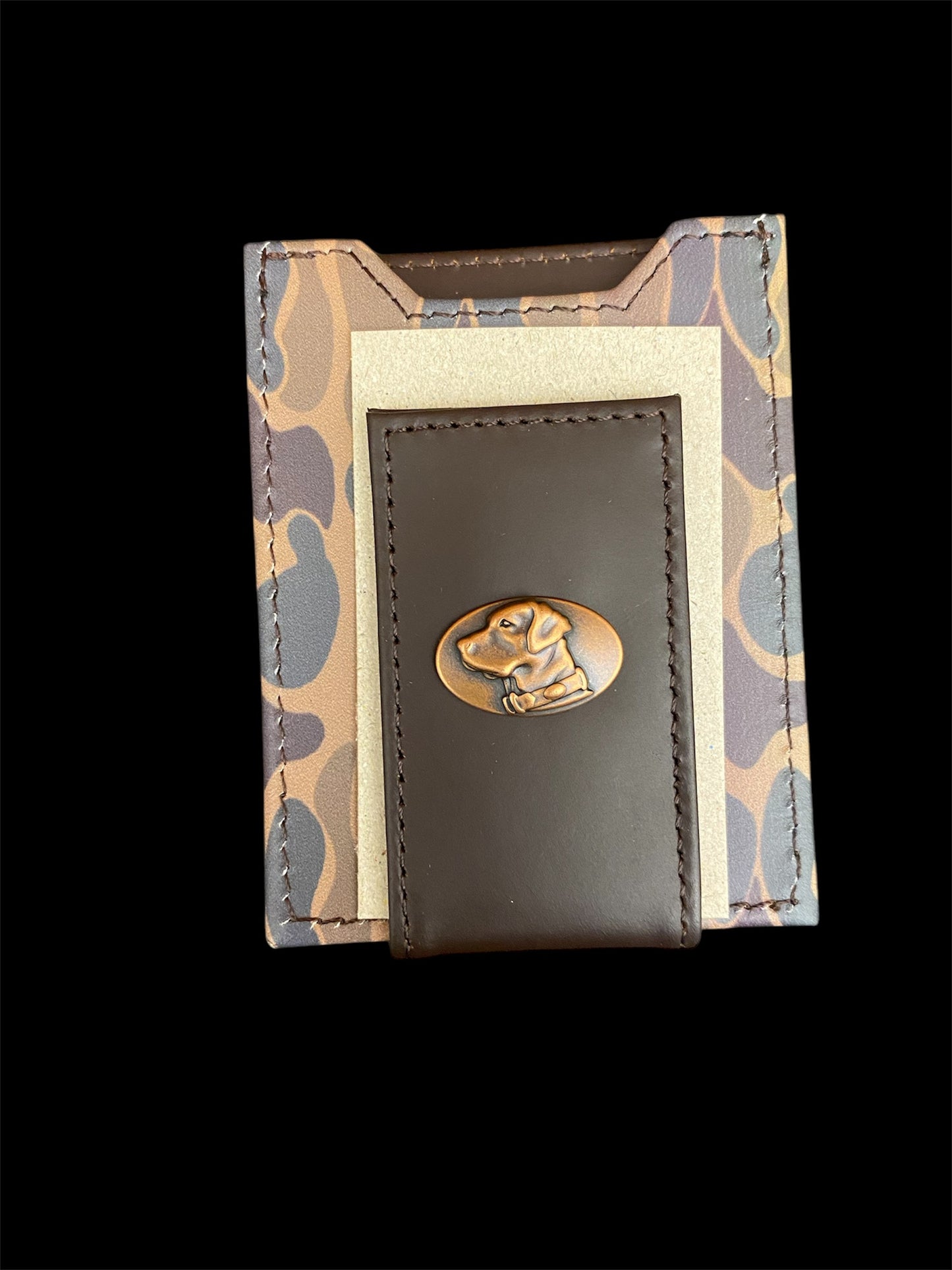 Zep-Pro Old School Camo Front Pocket Wallet - Lab