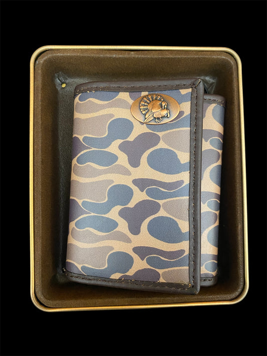 Zep-Pro Old School camo Trifold wallet- Turkey