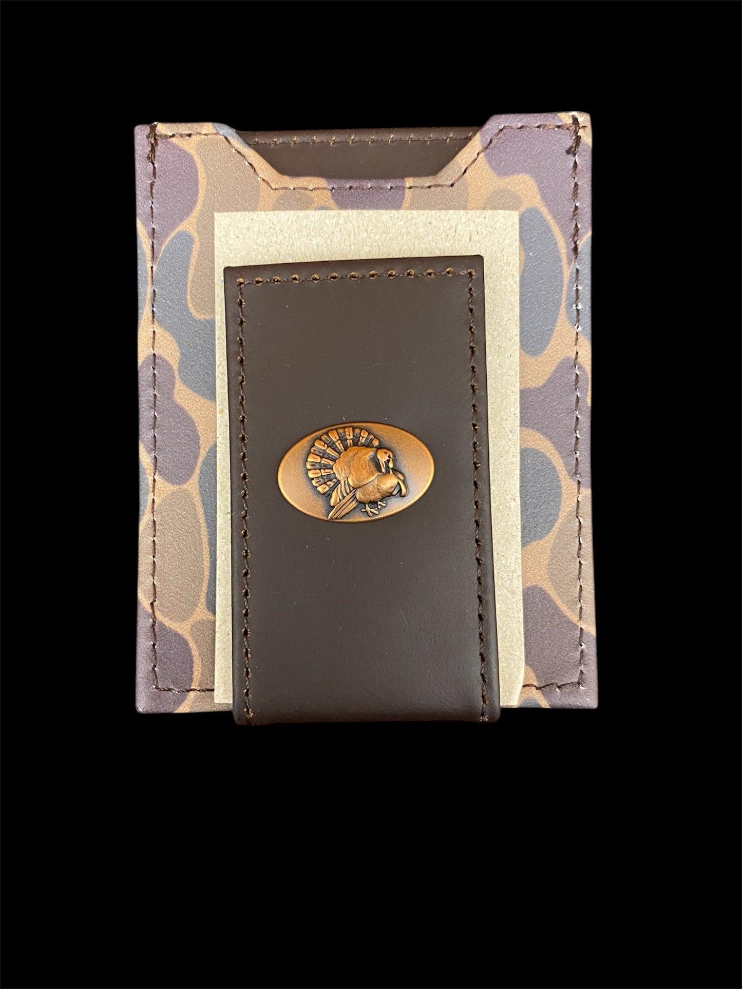 Zep-Pro Old School Camo Front Pocket Wallet - Turkey