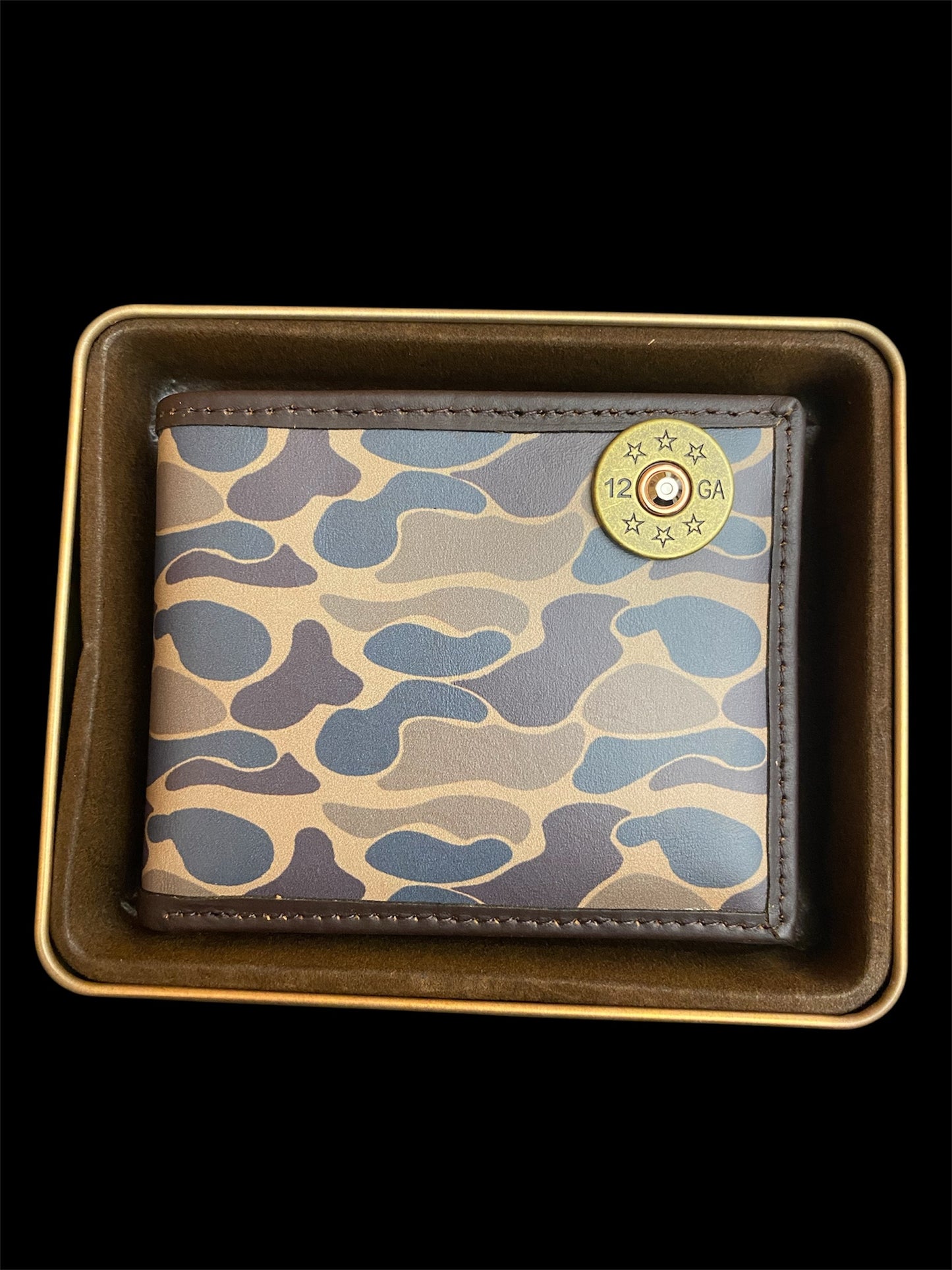 Zep-Pro Old School Camo Bifold Wallet - Shotgun Shell