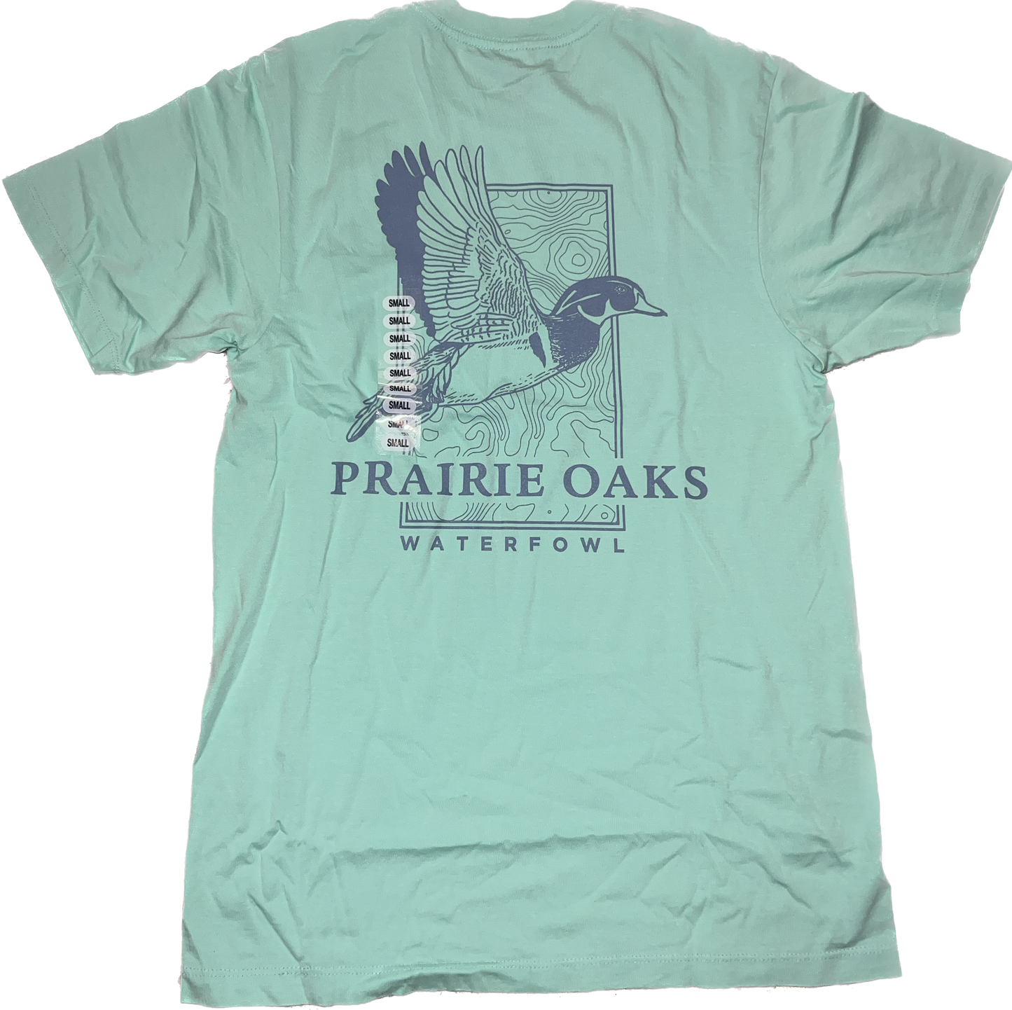 Prairie Oaks Waterfowl Topo Woodie SS Shirt-Mint