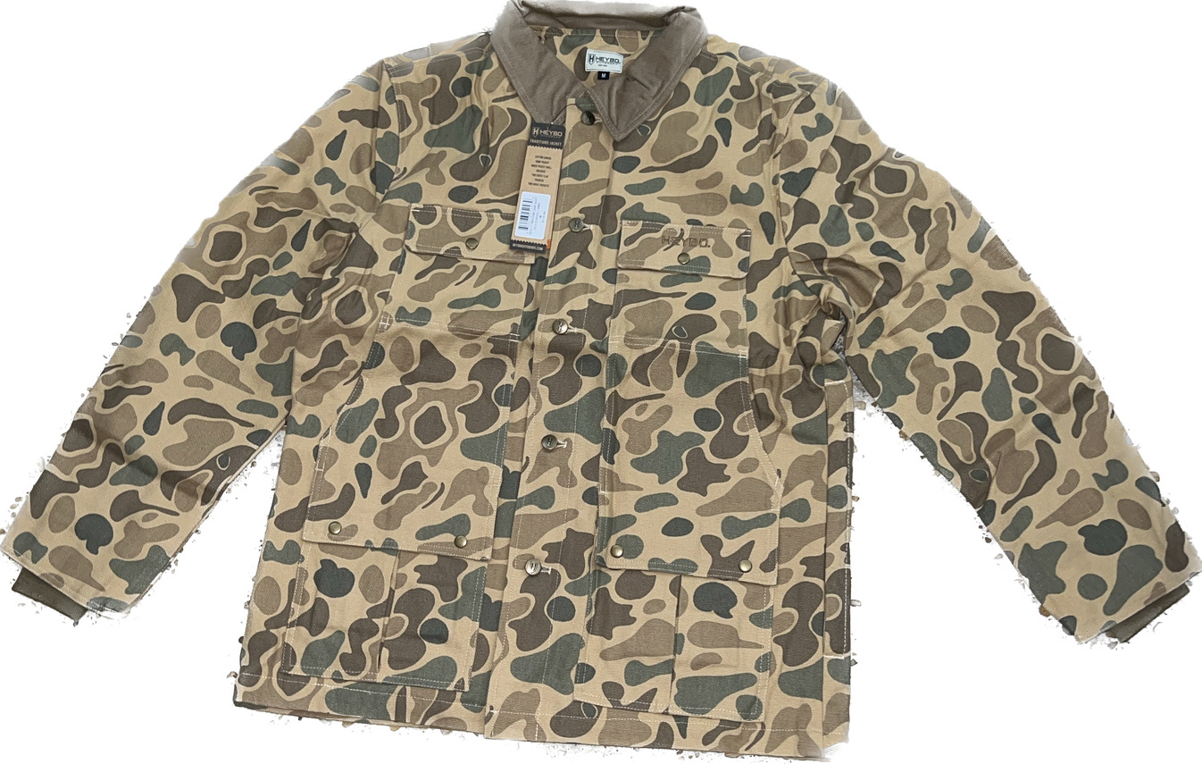 Heybo Traditions Game Jacket Old School Camo Shade Tree Outfitters