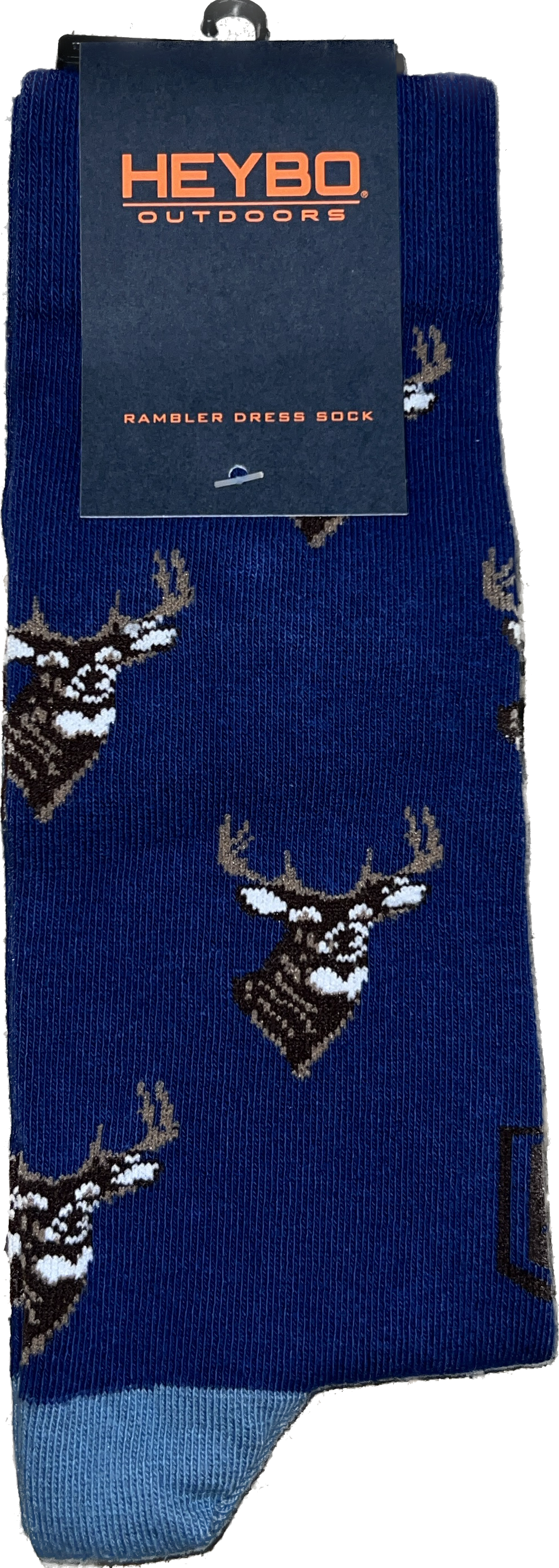 Heybo Rambler Stag Sock- Insignia Blue