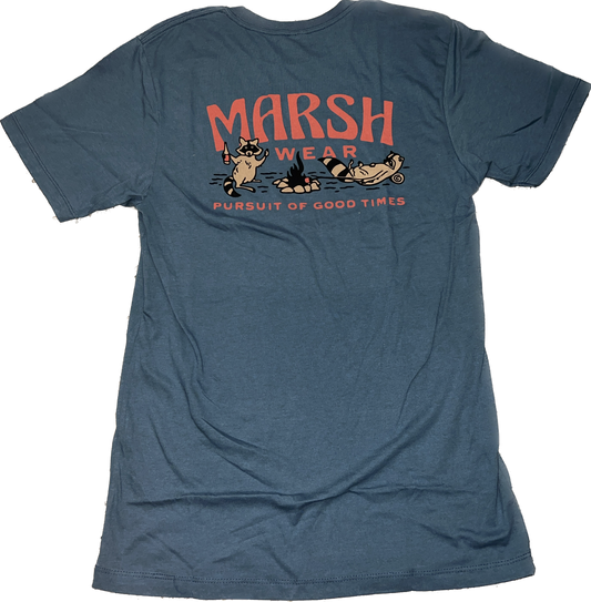 Marsh Wear S'Mores SS Shirt- Indigo Heather