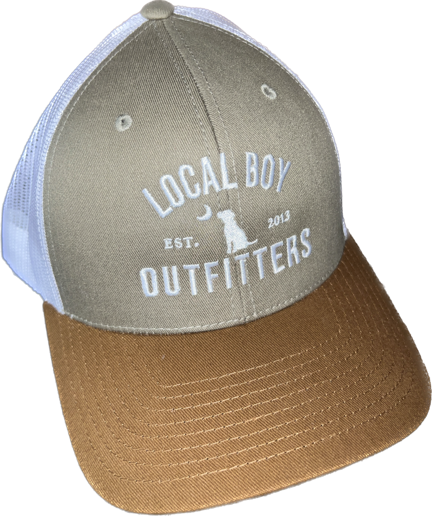 Local Boy Signature Trucker- Marsh/White/Copper