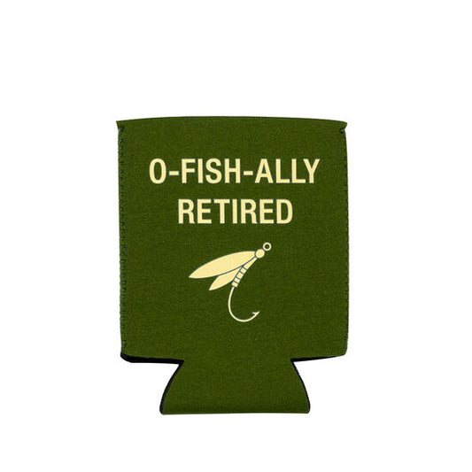 About Face O-Fish-Ally Retired Koozie