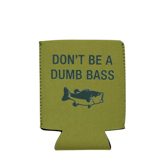 About Face Dont Be A Dumb Bass Koozie Shade Tree Outfitters 8921