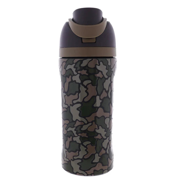 JM Kids Shadow Ops 16 Oz. Water Bottle With Straw Cap