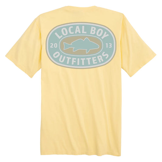 Local Boy Youth Sandy Red SS Tee - Banana