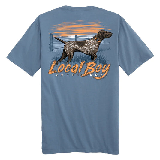 Local Boy Youth GPS Sunset SS Tee - Slate