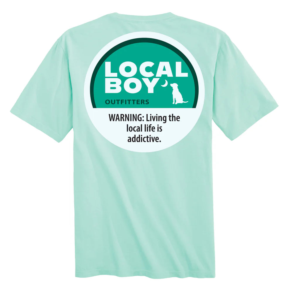 Local Boy Menthol SS Tee - Island Reef