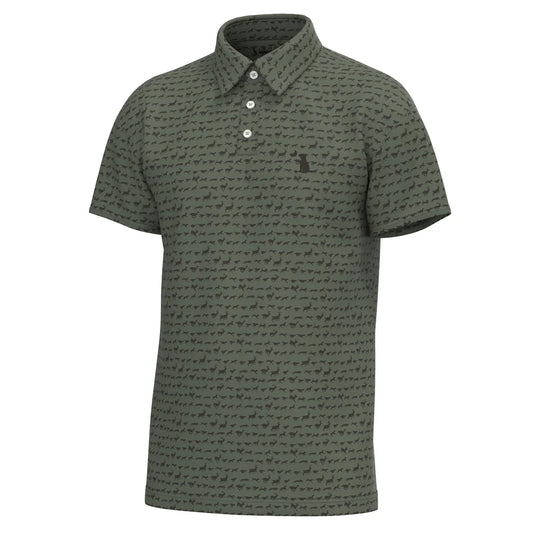 Local Boy Dirty Myrtle Polo - The Chase Olive