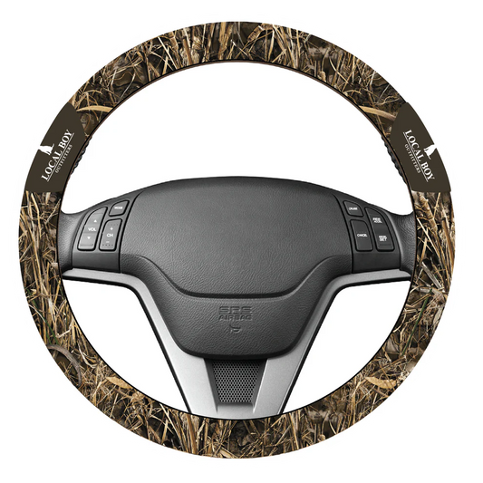 Local Boy Steering Wheel Cover - Realtree MAX 7