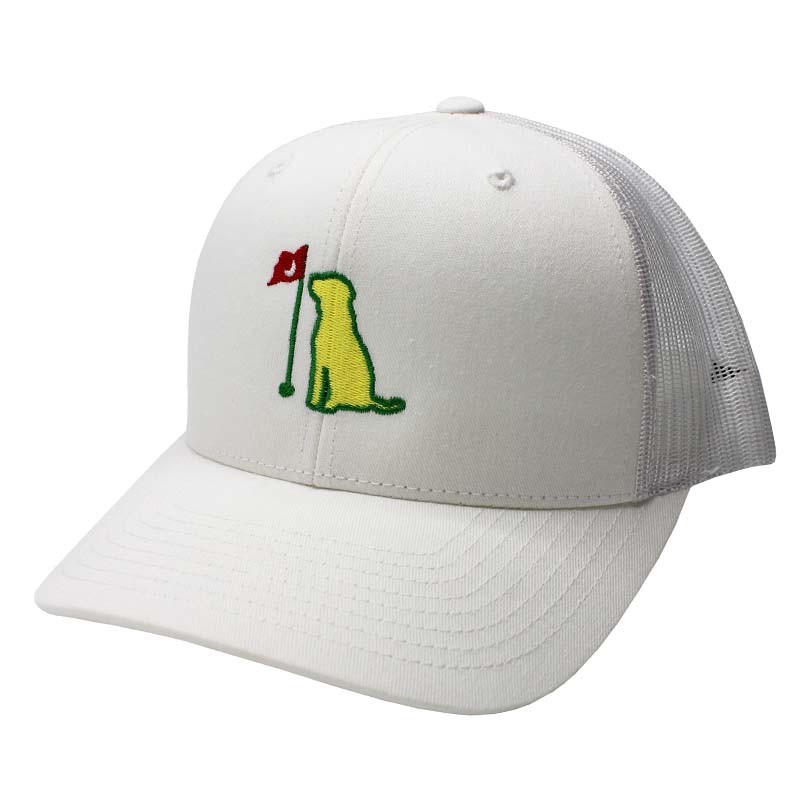 Local Boy Tee Time Embroidery Hat - White