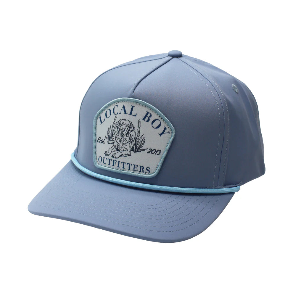 Local Boy Man's Best Friend HC Rope Hat - Stone Blue