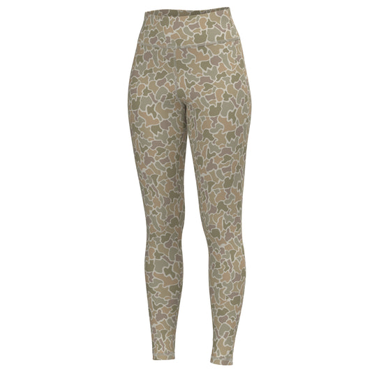 Local Girl Leggings 2.0 - Forest Camo Desert