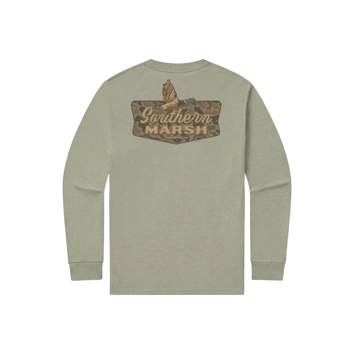 Southern Marsh Youth Inflight Badge Tee - Brigade Olive