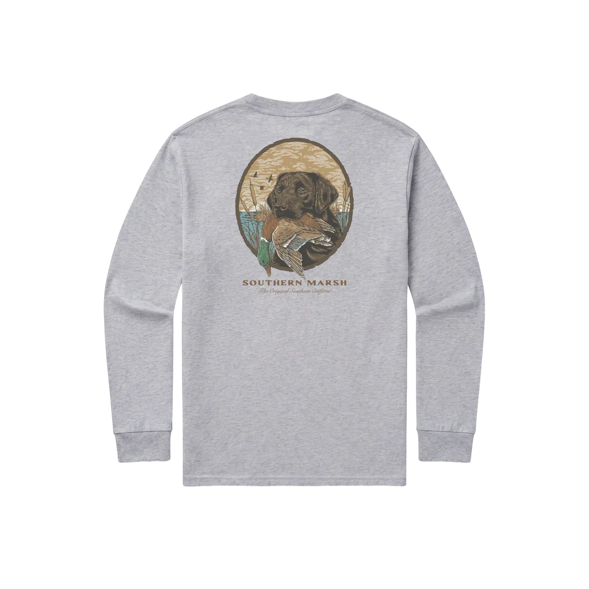 Southern Marsh Youth Good Boy Tee - Light Grey