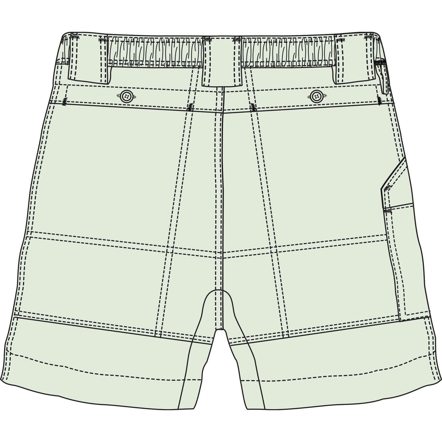 Aftco Original Fishing Shorts - Mist