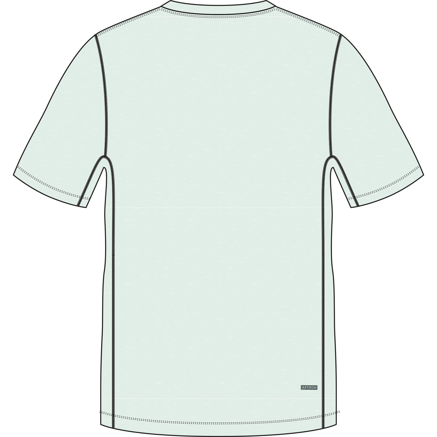 Aftco Air O Mesh Shirt - Mint Heather