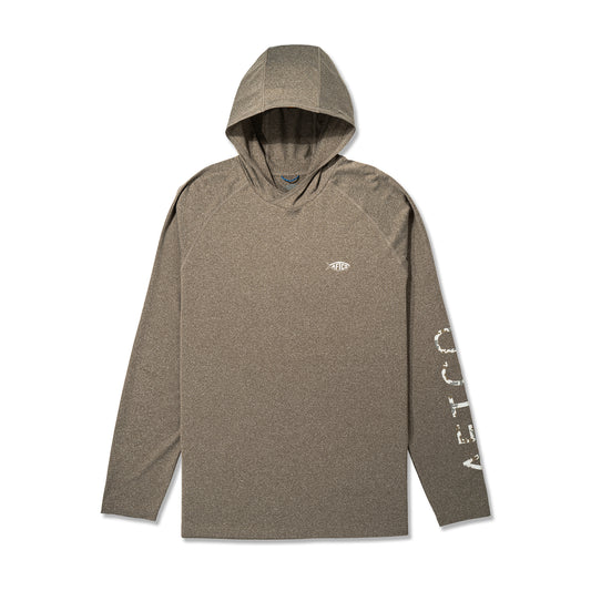 Aftco Samurai Hoodie Sepia Heather