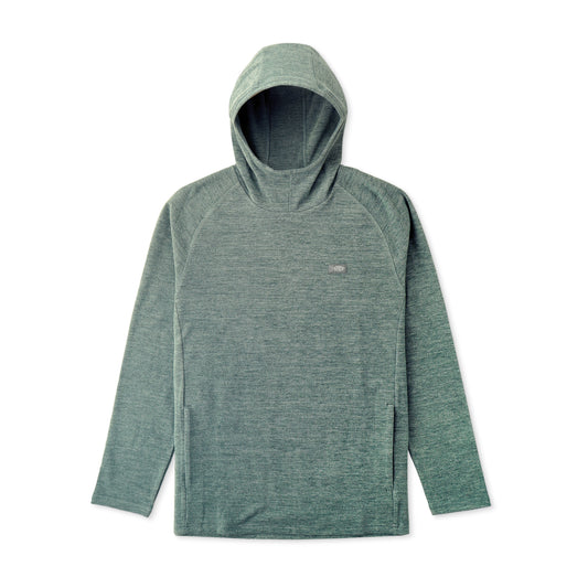 Aftco Coastal Layer Hoodie - Dark Sea Heather