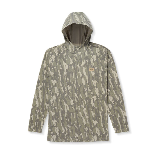 Aftco Ocean bound PRTD Hoodie - Olive Current Camo