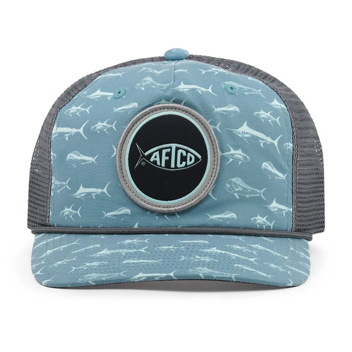 Aftco Big 3 Fishing Truck Hat - Arctic