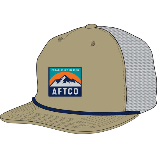 Aftco Trek Trucker Hat Mid Pro - Khaki