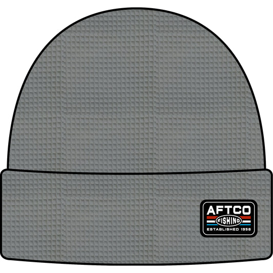 Aftco Chevron Beanie - Gray Heather