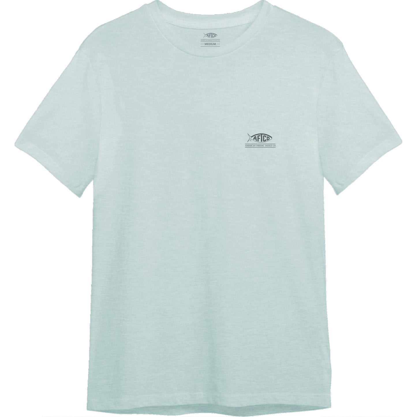 Aftco Seek seafoam Heather Tee