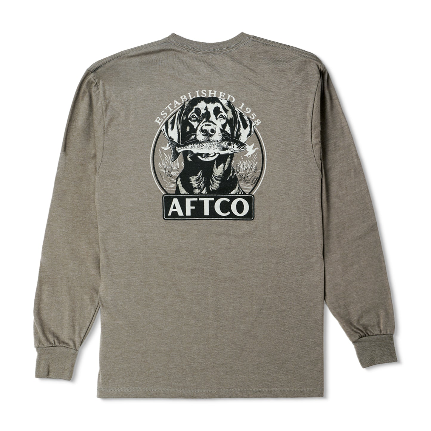 Aftco On The Road Tee - Bungee Cord Heather