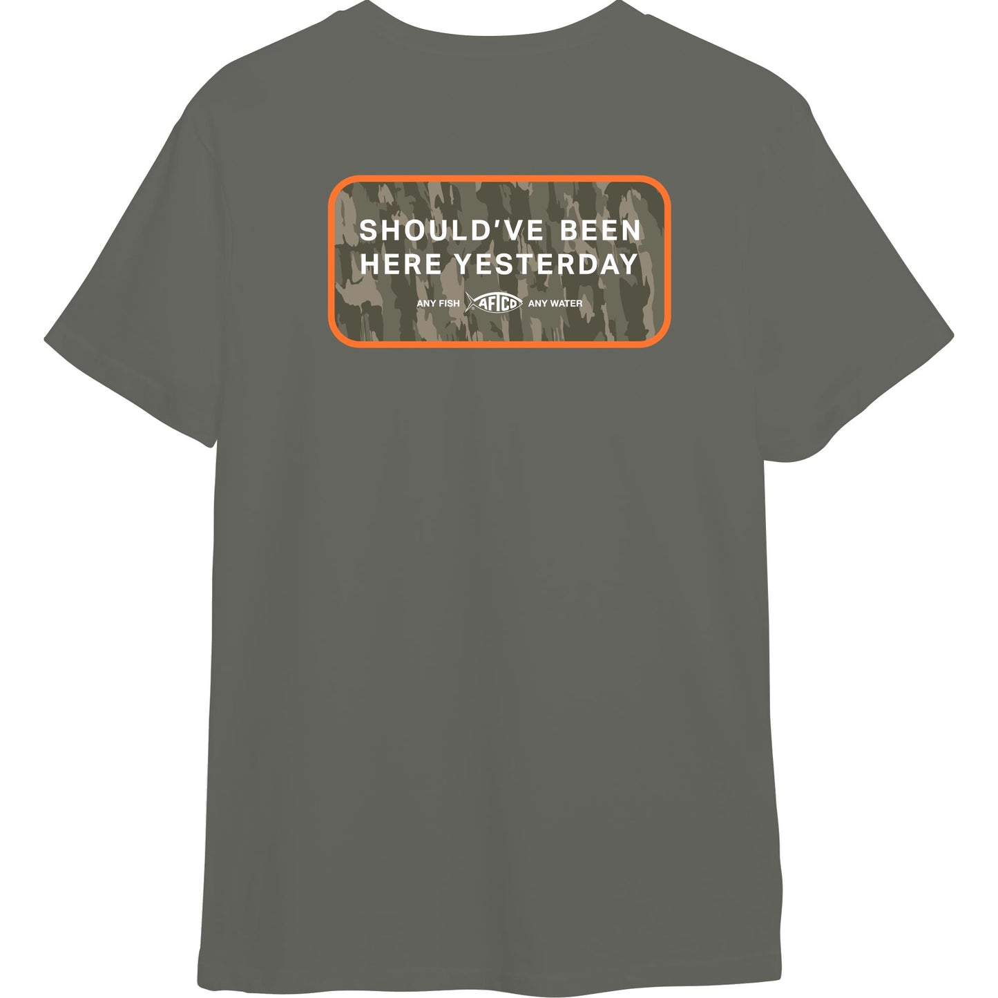 Aftco Yesterday SS Tee - Mulled Basil