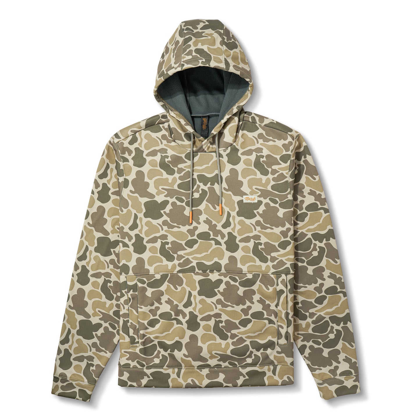 Marsh Wear Nor'easter Hoodie - Khaki Mallard Camo