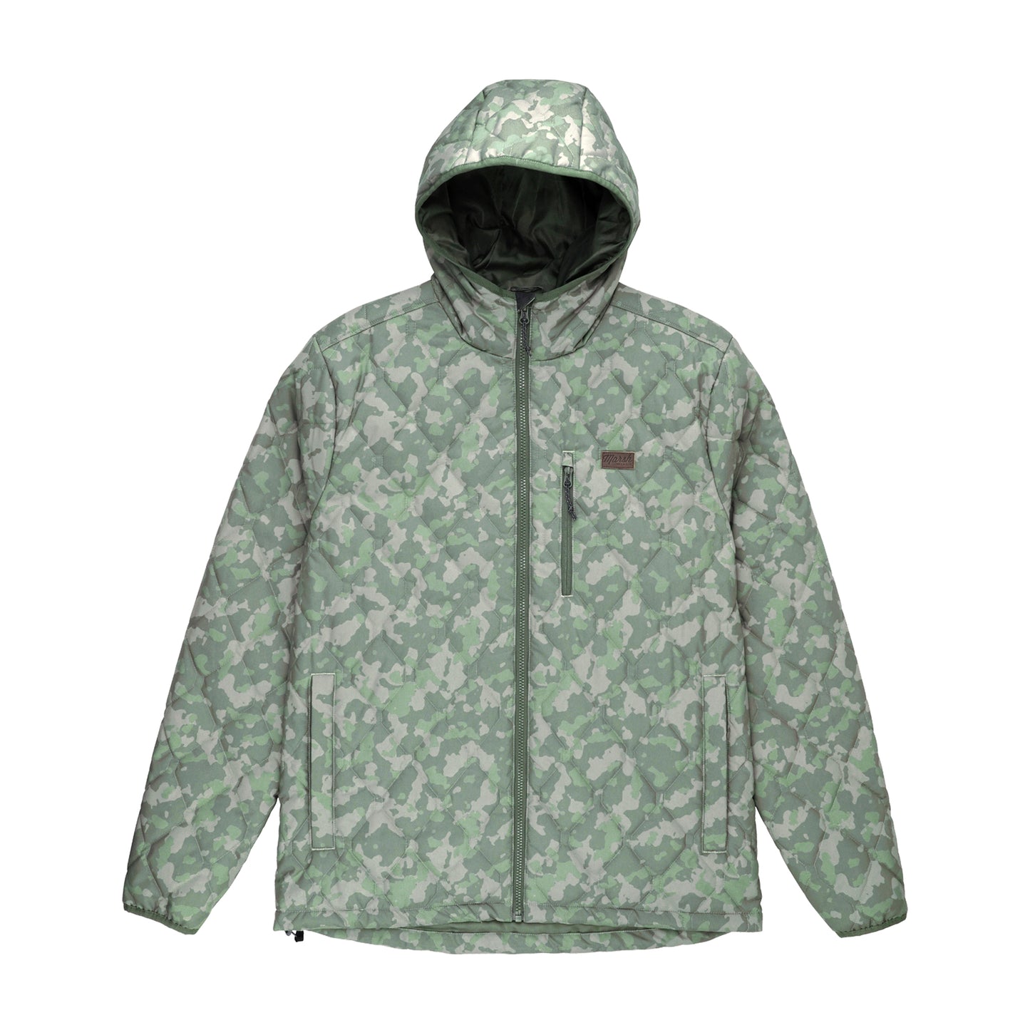 Marsh Wear Barnwell Puff Jacket - Fossil Foxhole Camo