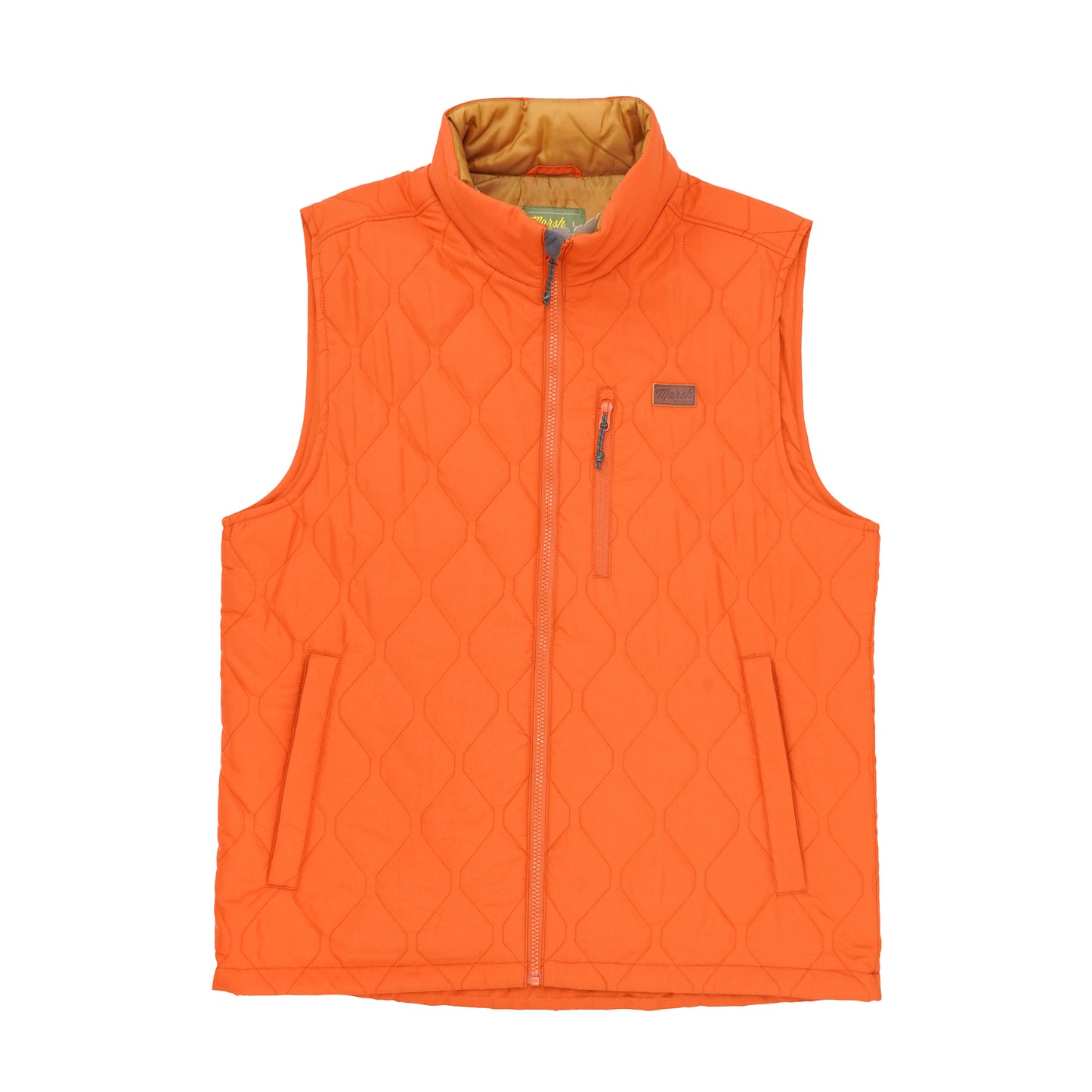 Marsh Wear Barnwell Puff Vest - Apricot Orange