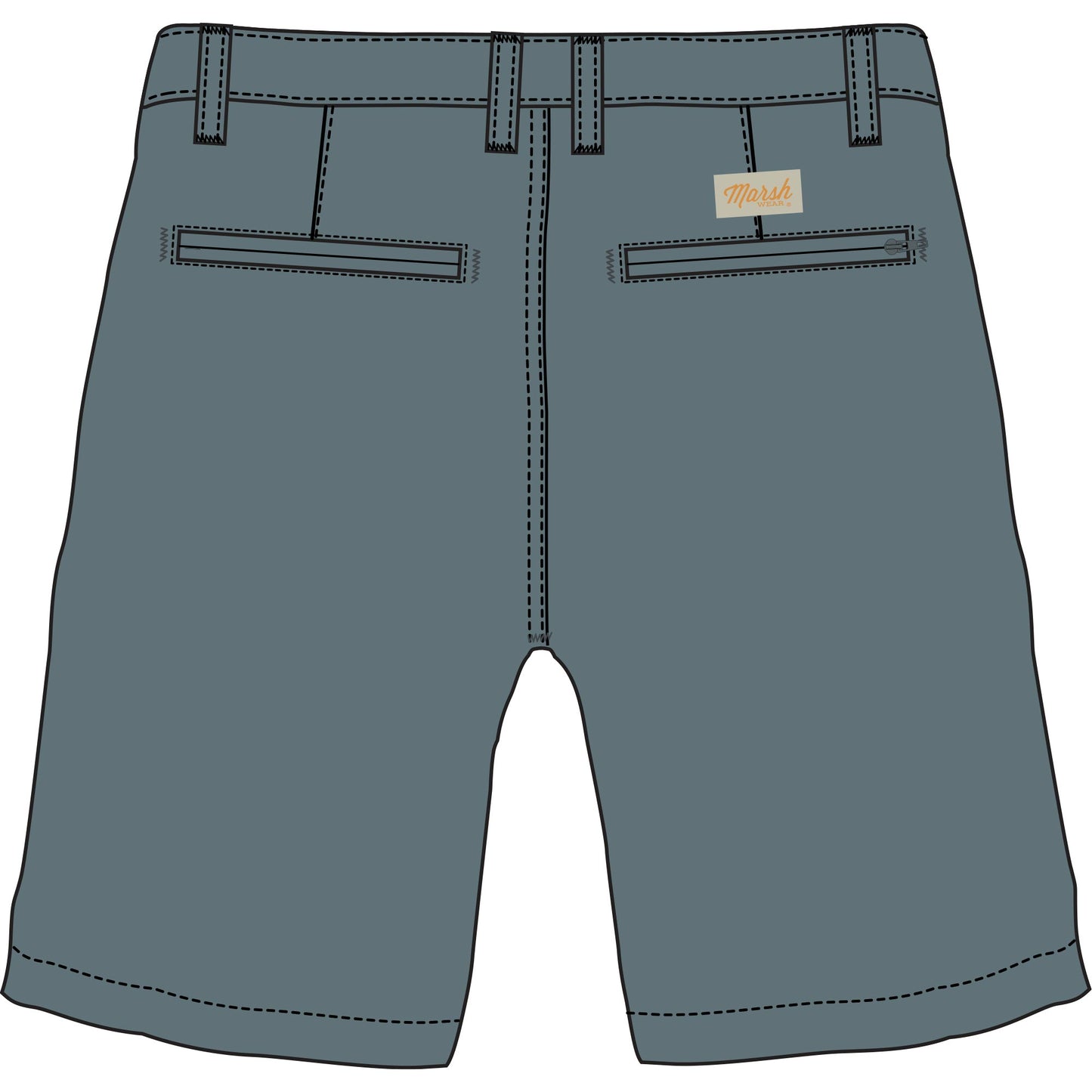 Marsh Wear Prime Shorts - Goblin Blue