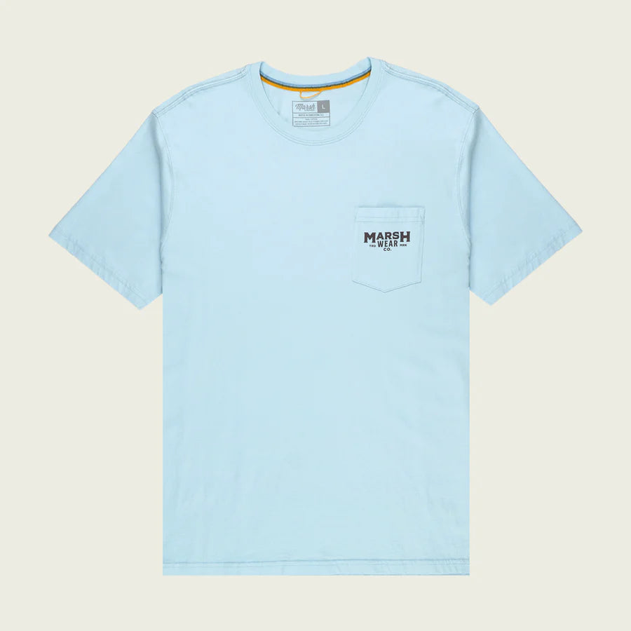 Marsh  Wear T-Shirt Rumble Chambray