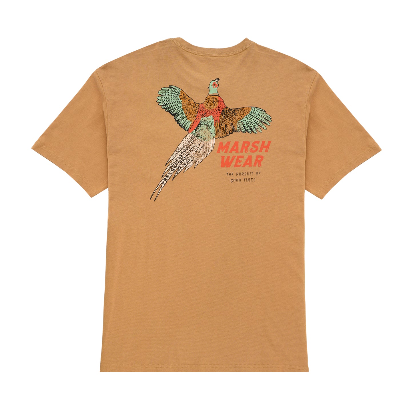 Marsh wear Pheasant Tee - Tobacco