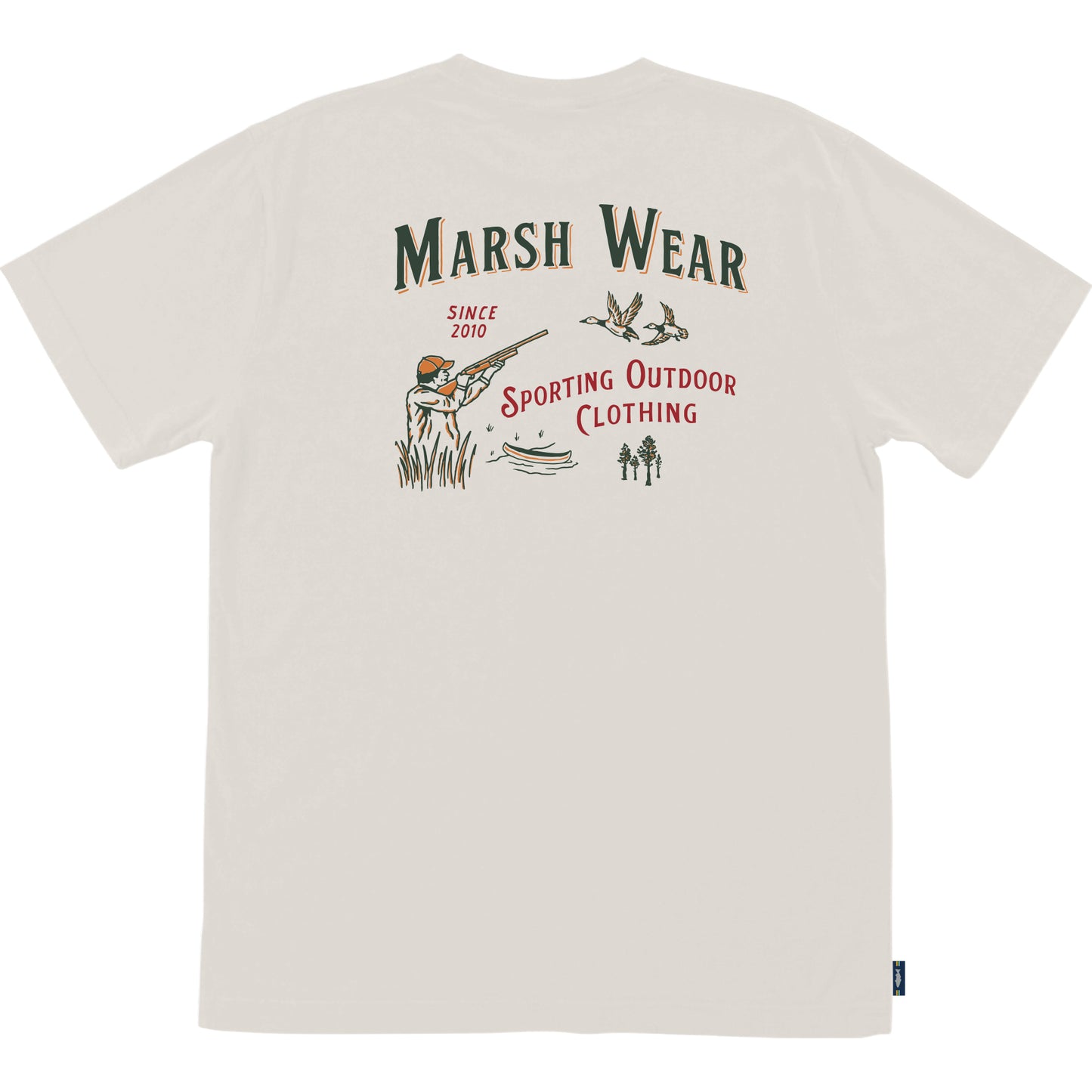 Marsh Wear Sportsman Tee - Vintage White
