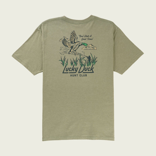 Marsh Wear Lucky Duck SS Shirt-Light Olive Heather